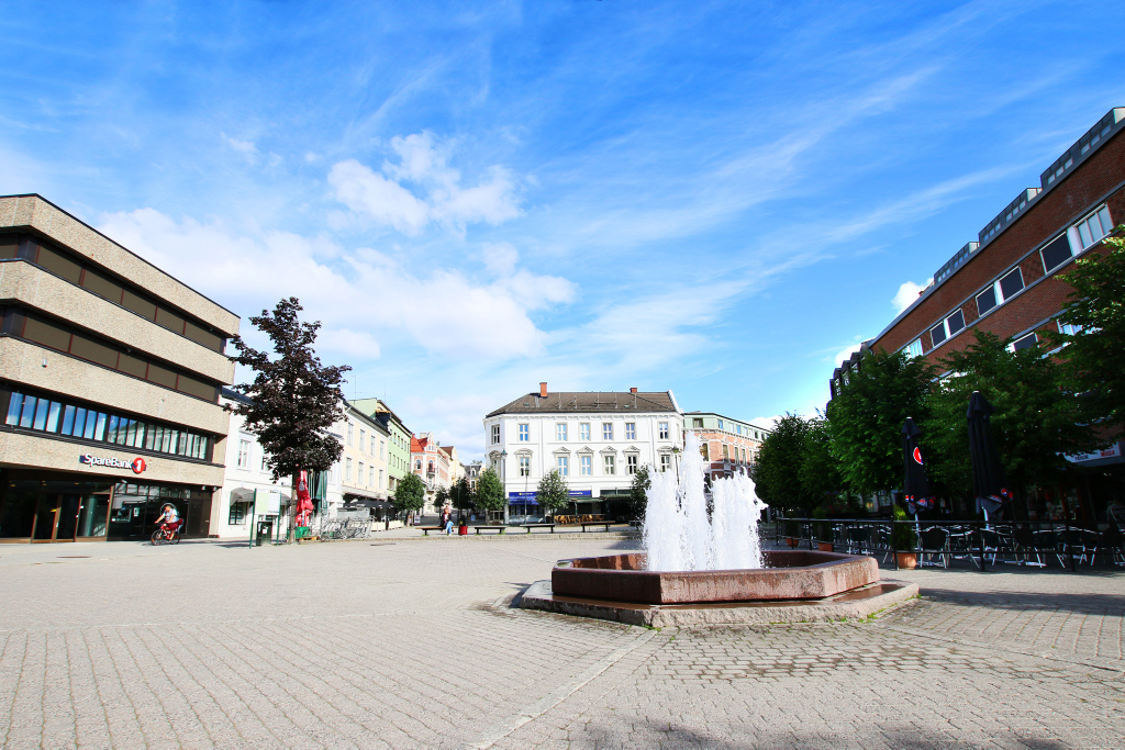 Søndre torv sett fra syd