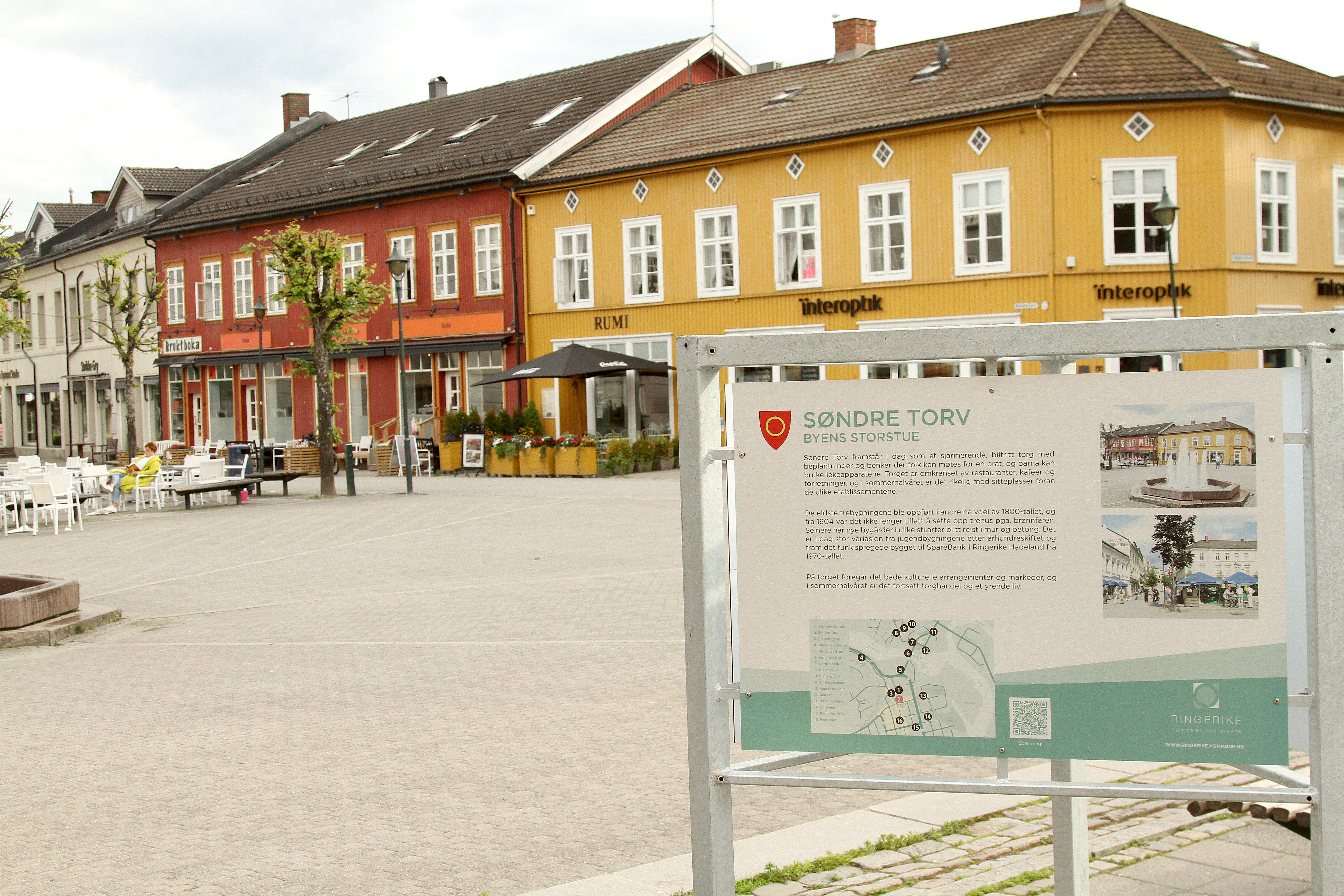 2b søndre torv Skilt 2b plassert på søndre torv. Foto: Dag Fekjær Johansen