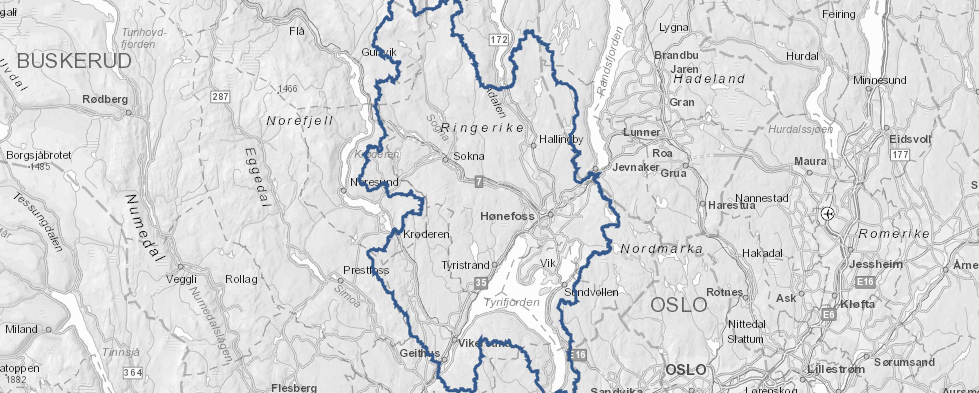 Vannområde Tyrifjorden