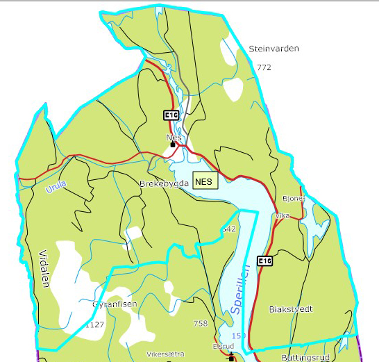 Opptaksområde Nes skole